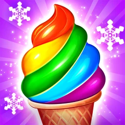 Ice Cream Paradise: Maç 3 simgesi
